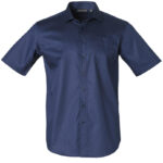 Men’s Dobby Striped Taped S/S Shirt