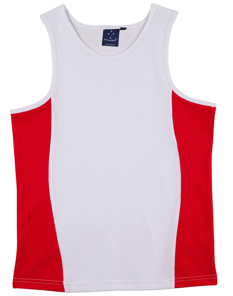 Men’s Cooldry Contrast Mesh Singlet