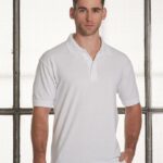 Mens Tight Pique Knit S/S Polo