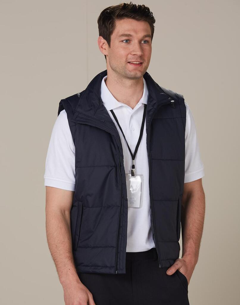Men’s Nylon Rip-Stop Padded Vest