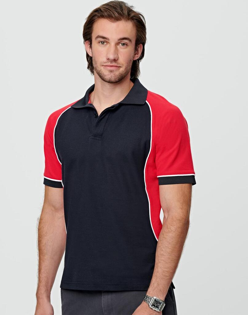 Men’s Truedry Tri-Colour S/S Pique Polo