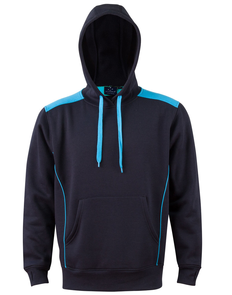 Adult’s Kangaroo Pocket Contrast Hoodie