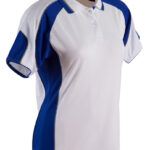 Ladies’ Cooldry Contrast Polo With Sleeve Panel