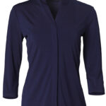 Ladies’ Mid Sleeve Shawline Knit Top