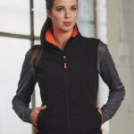 Ladies’ Softshell Contrast Vest
