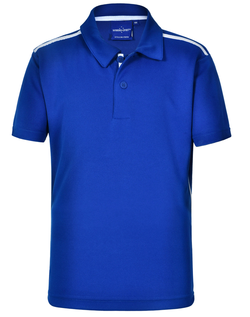Kids’ Ultra Dry Short Sleeve Contrast Polo