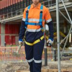 Hi-Vis Men’s Light Weight Cotton Coverall With 3m Tape-Regular