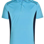 Men’s Cooldry S/S Contrast Interlock Polo