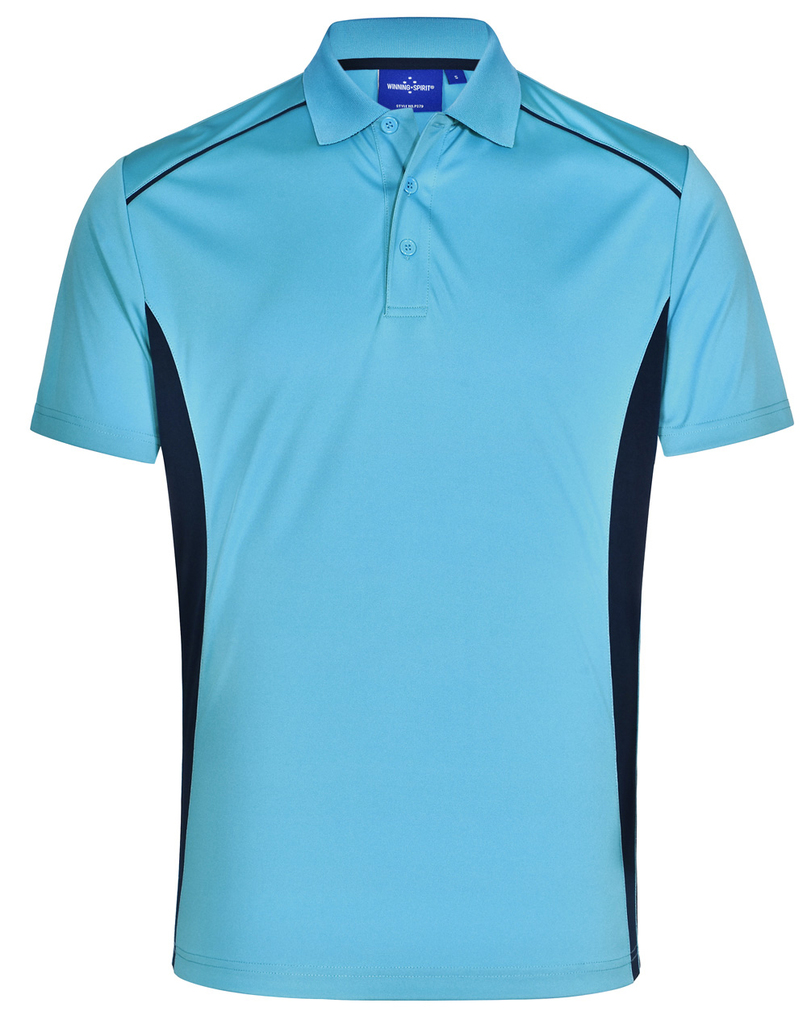 Men’s Cooldry S/S Contrast Interlock Polo