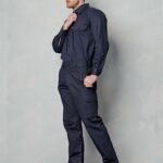 Mens Heavy Cotton Pre-Shrunk Drill Pants Longer Leg Size