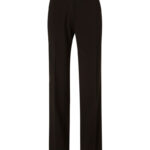 Women’s Low Rise Pants In Poly/Viscose Stretch Stripe
