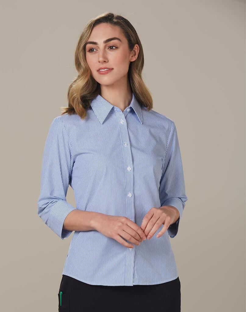 Women’s Balance Stripe 3/4 Sleeve Shirt