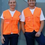 Hi-Vis Safety Vest With Id Pocket