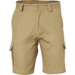 Mens Heavy Cotton Pre-shrunk Drill Shorts
