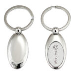Oval Shape Key Ring