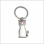 Cat Shape Keyring