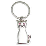 Cat Shape Keyring