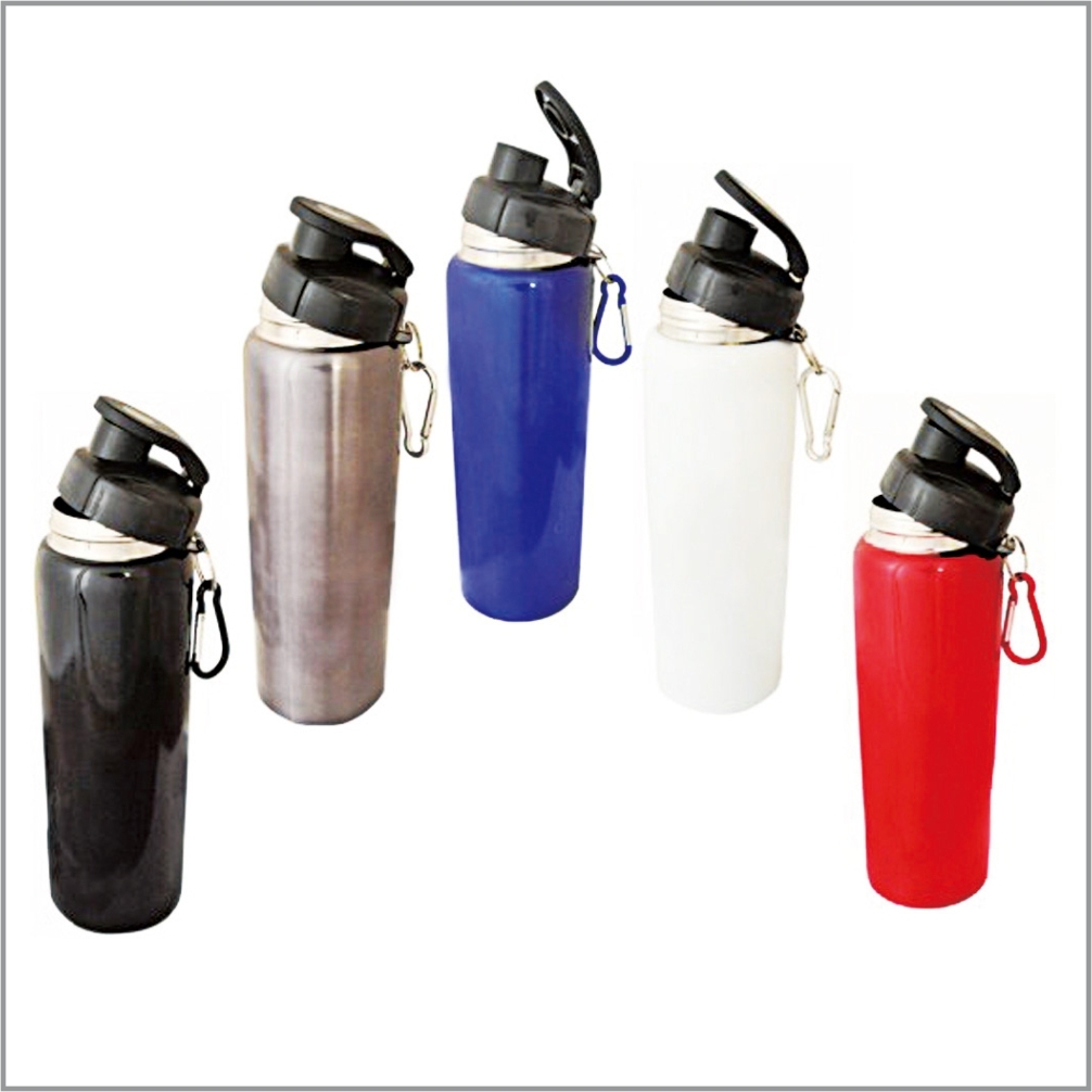 Sport Drink Bottle With Carabiner-Bpa Free
