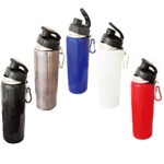 Sport Drink Bottle With Carabiner-Bpa Free