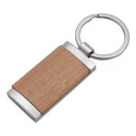 Wood Panel Key Ring