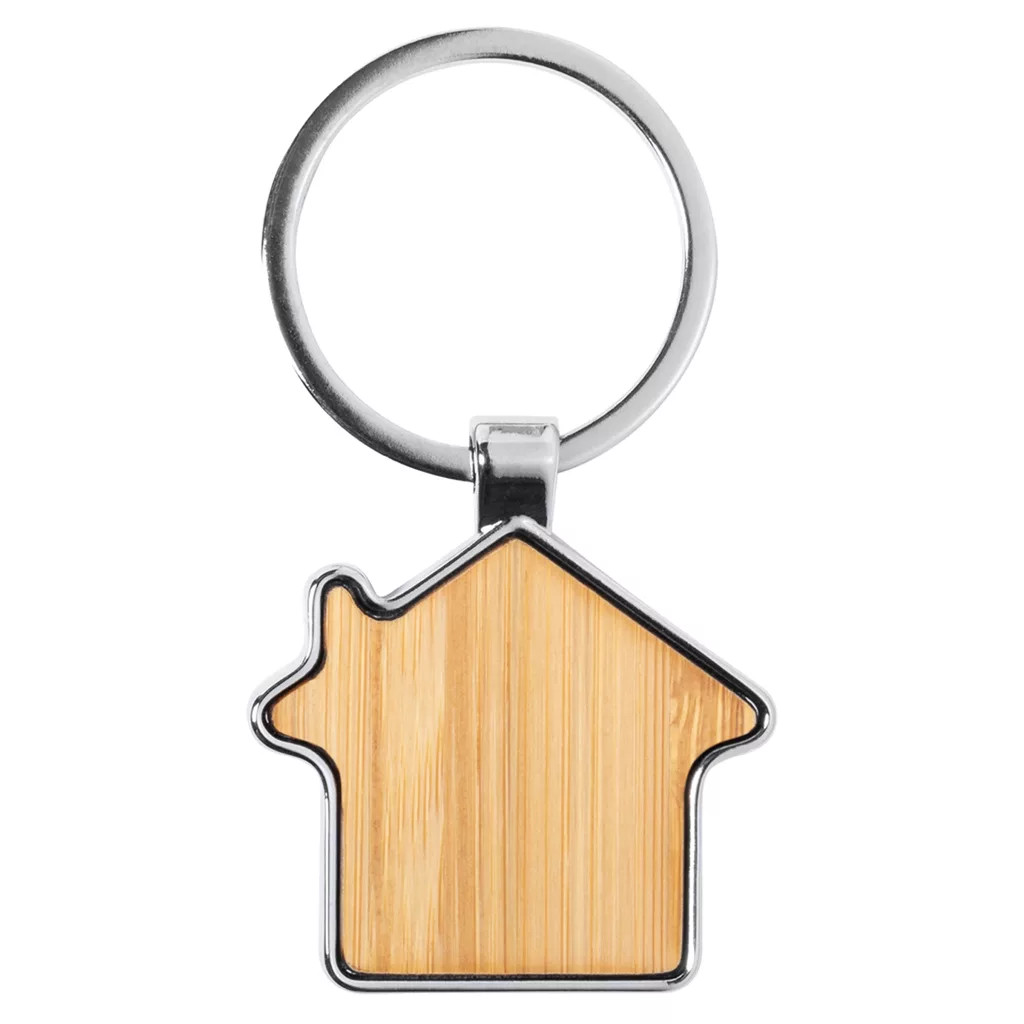Bamboo House Key Ring