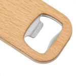 Bamboo Bar Bottle Opener Key Ring