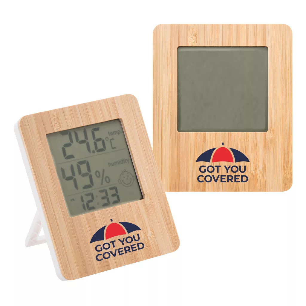 Bamboo Desk Clock