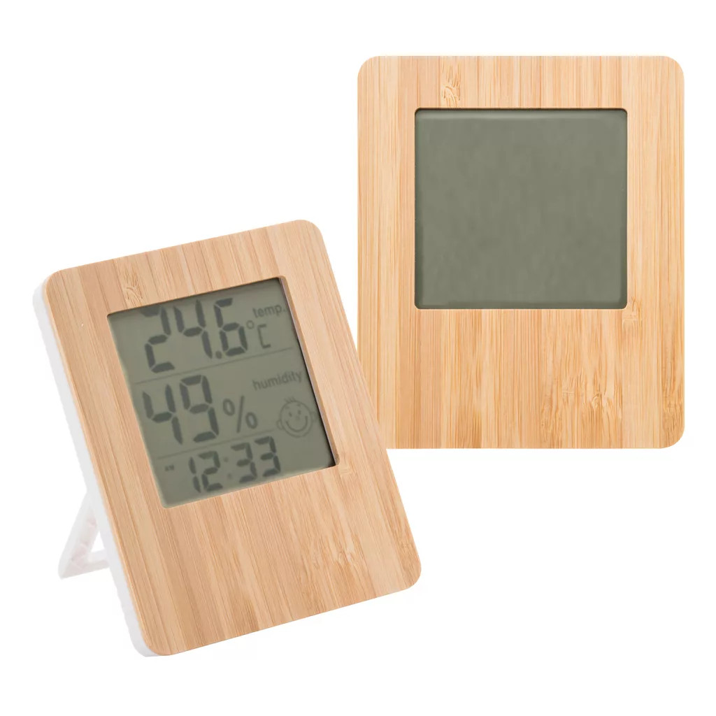 Bamboo Desk Clock