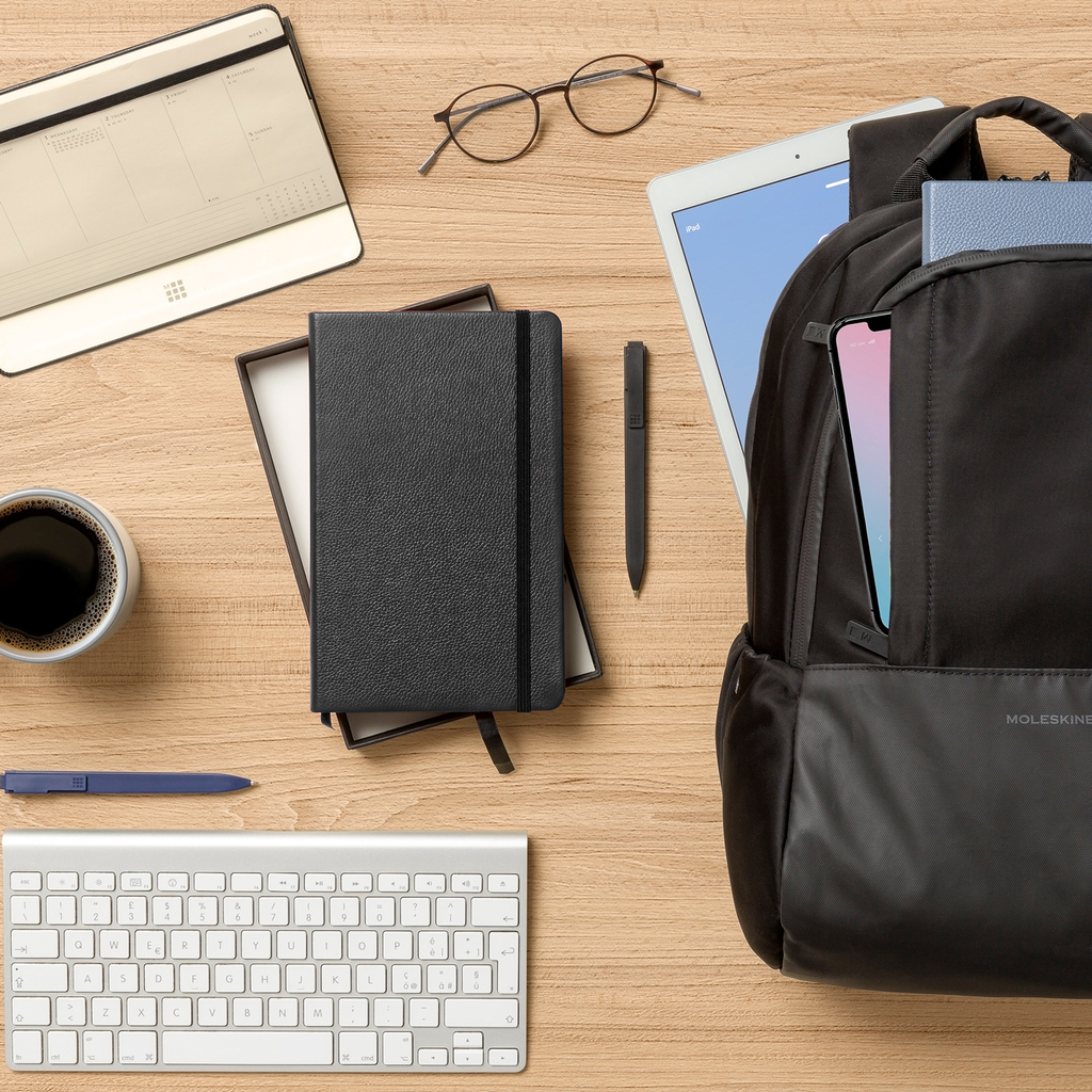 Moleskine Classic Leather Hard Cover Notebook – Large