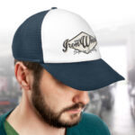 Cruise Premium Mesh Cap – White Front