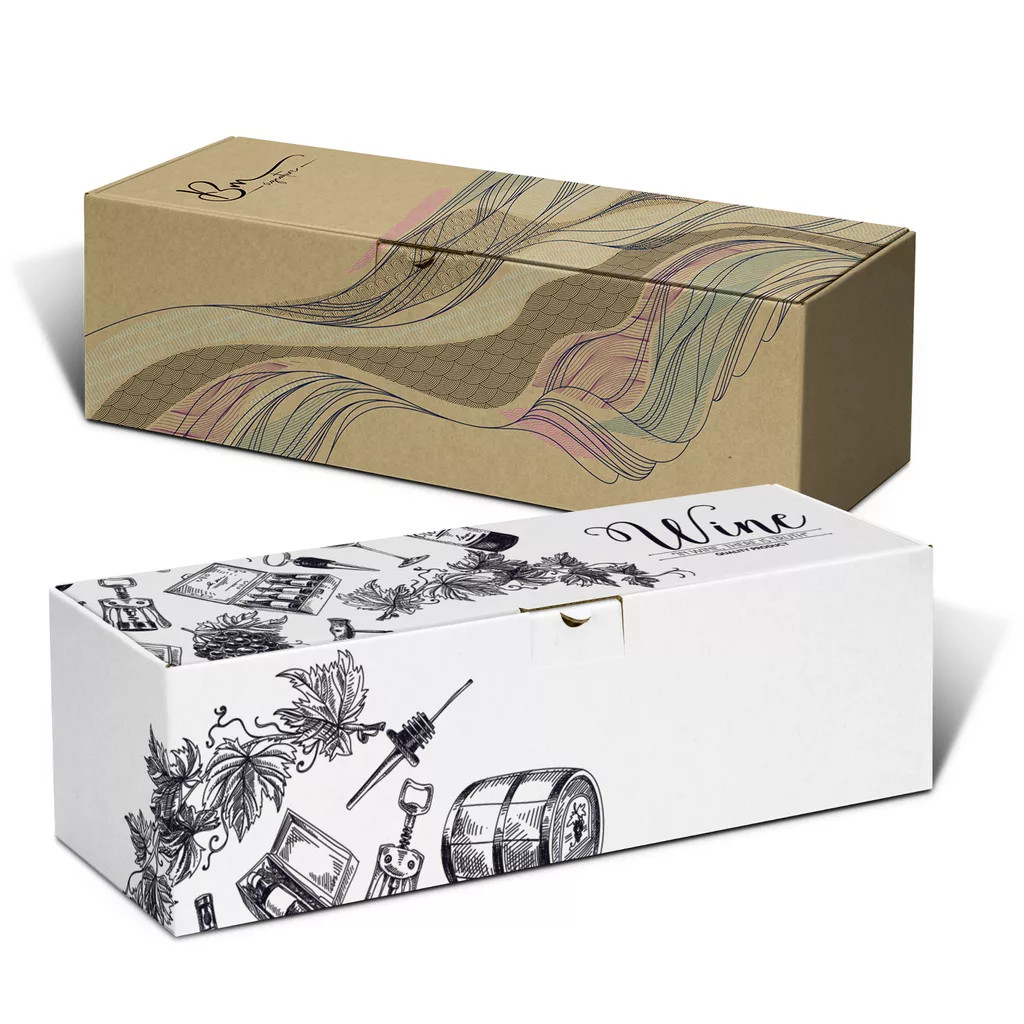 Die Cut Box with Locking Lid – 395x115x115mm