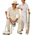 Mens 3/4 Sleeve Cricket Polo