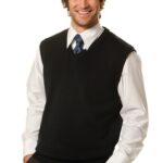 V Neck Wool / Acrylic Knit Vest