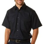 Cool-Breeze Cotton Short Sleeve Work Shirt