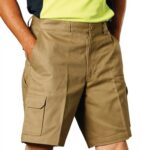 Mens Heavy Cotton Pre-shrunk Drill Shorts