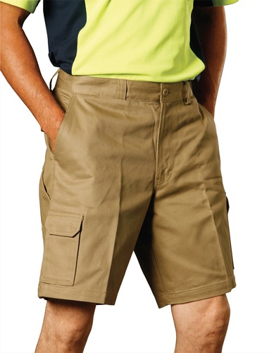 Mens Heavy Cotton Pre-shrunk Drill Shorts