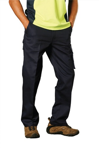 Mens Heavy Cotton Pre-Shrunk Drill Pants Regular Size