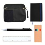 Back To School Kit – Malibu Pouch, Argos Notebook, Virgo Pen, Ruler, Pencils