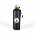 Gelato Aluminium Drink Bottle with Bamboo Lid