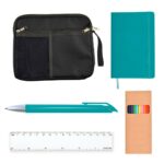 Back To School Kit – Malibu Pouch, Argos Notebook, Virgo Pen, Ruler, Pencils
