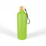 Gelato Aluminium Drink Bottle with Bamboo Lid