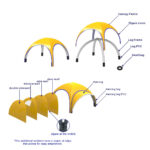 3x3m Inflatable Marquee – 7Week