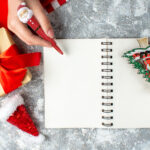 Pen with Santa Stress Reliever