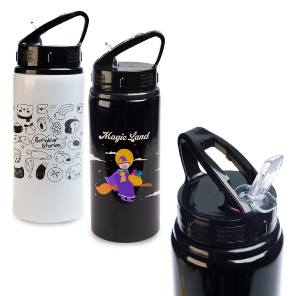 Amore 500ml Junior Bottle – Flip Straw Lid