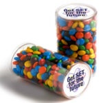 Pet Tube Filled with Mini M&Ms 100G