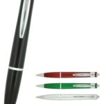 Plastic Pen With Push Action Colourful Barrel Parker Style Refill Munich