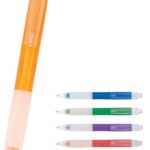 Plastic Pen Translucent Barrel And Frosted Grip Vancouver