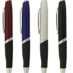 Pen Metal With Coloured Barrel And Black Rubber Grip Luxor