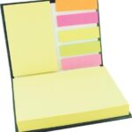 Sticky Note Book With Multiple Tabs And Hard Cover
