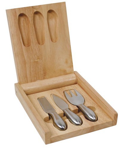 Cheese Board Set 3 Knives Premier